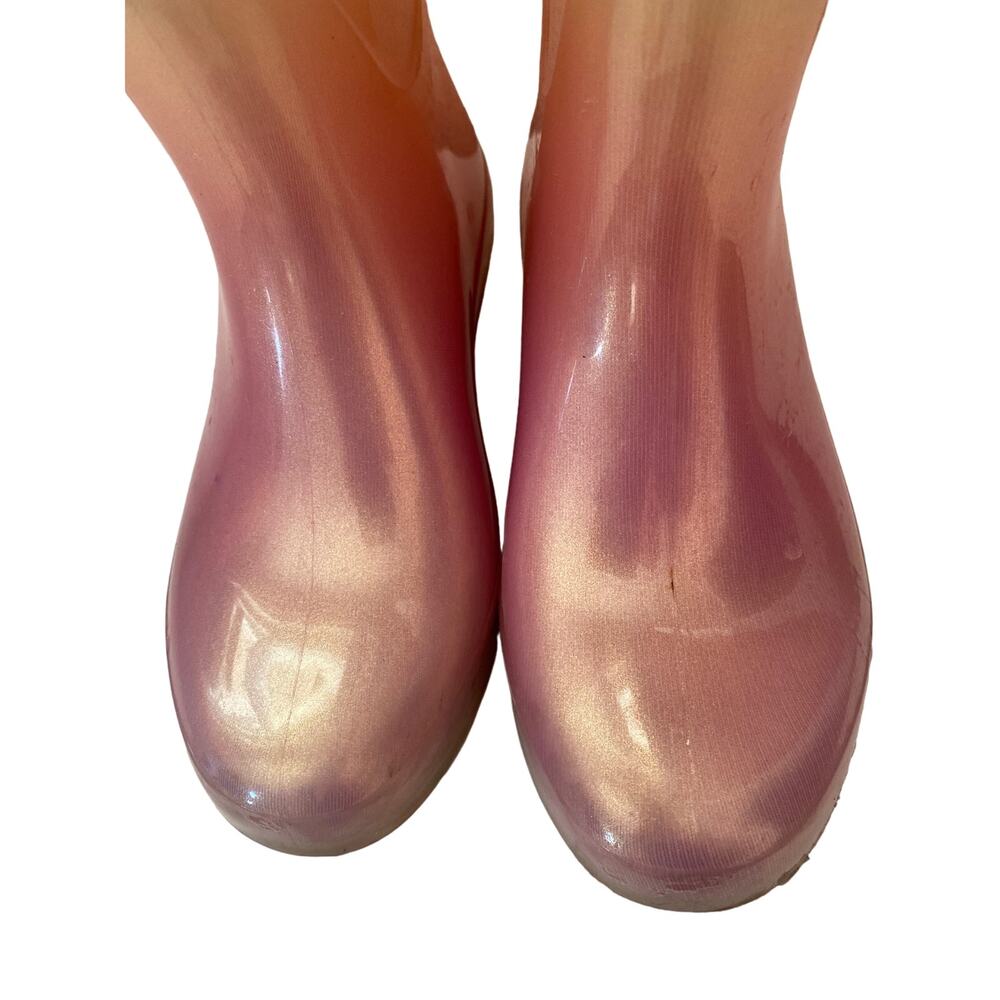 Cat & Jack CeCe rainbow rainboots size 13 - Picture 3 of 10